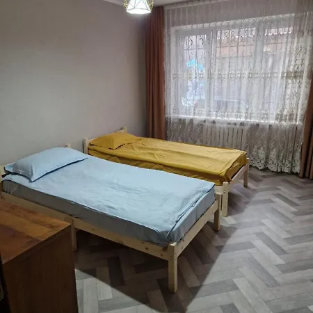 Flat in the city center 阿拉木图 外观 照片